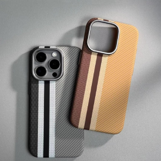 Magnetic Carbon Fiber Pattern Drop-resistant Mobile Phone Protective Case cde0eca9 7214 4423 ba98 693b6b1d6dc7
