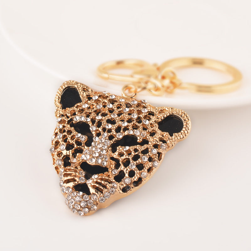 Little Creative Gifts Leopard Head Keychain Alloy cde552f9 c420 4ab9 9f42 08008a8c15e6