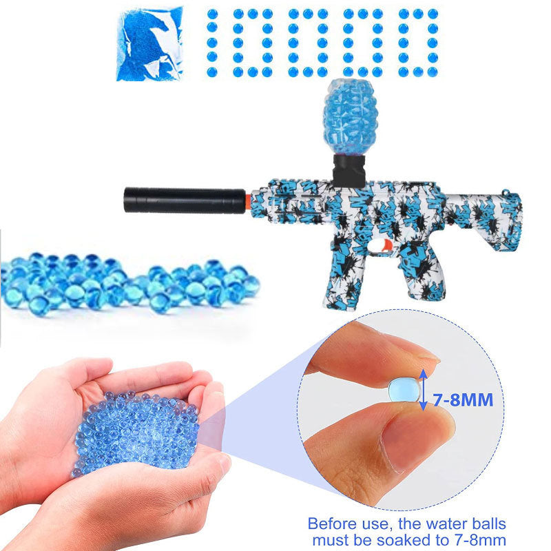 Electric Continuous Hair Soft Elastic Toy Gun cde590cf 9b4d 4b73 aa3a 880cf387658f