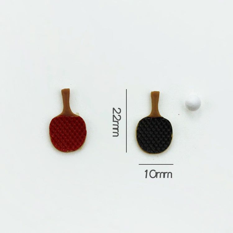 Dollhouse Accessories Mini Table Tennis Racket cdf1c751 afca 43ca 9fbc 54506347198c