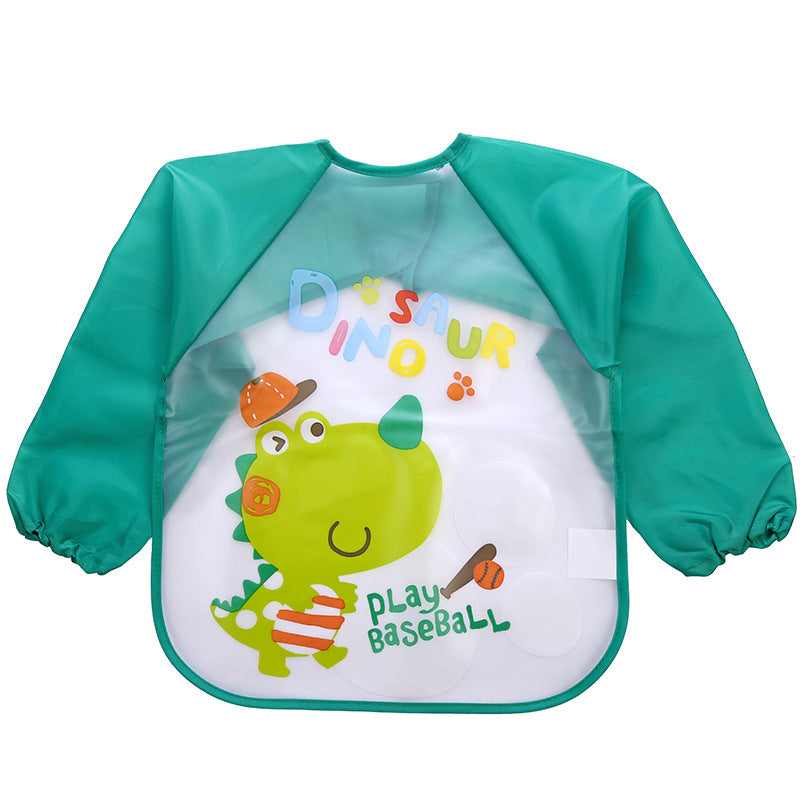 Children's Gown Long Sleeve Kids Waterproof Meal Baby Apron Painting Clothes Bib Protective Clothing ce02ffaa e0aa 4ced beb7 