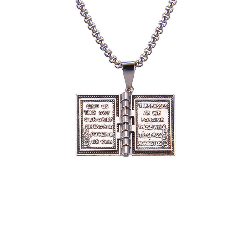 Fashionable Personality Jesus Christ Book Turnable Pendant ce056ef5 b350 4bd3 9a68 d9f61131c2fe bb11ed85 cd8f 4fb7 a737 6de41