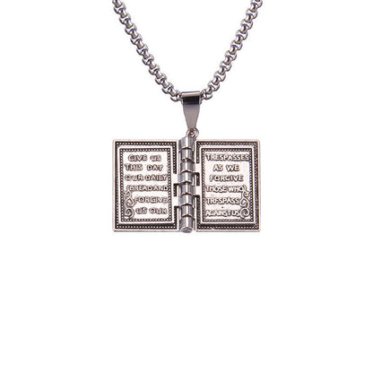 Fashionable Personality Jesus Christ Book Turnable Pendant ce056ef5 b350 4bd3 9a68 d9f61131c2fe bb11ed85 cd8f 4fb7 a737 6de41