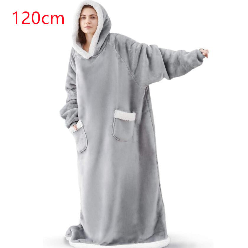 Winter TV Hoodie Blanket Winter Warm Home Clothes Women Men Oversized Pullover With Pockets ce06c91b c13a 44af 9e70 e167ecd52