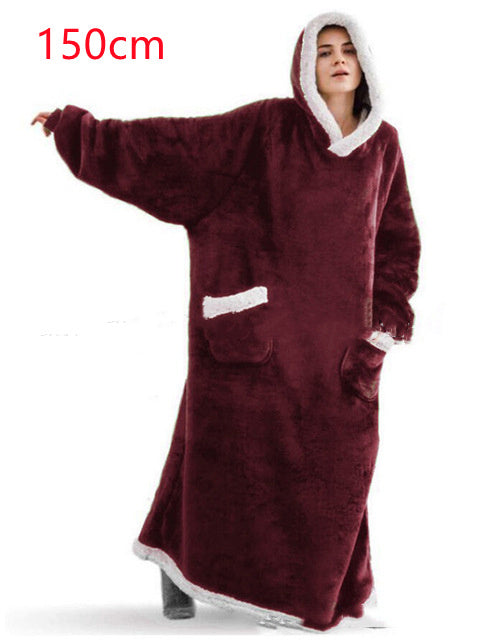 Winter TV Hoodie Blanket Winter Warm Home Clothes Women Men Oversized Pullover With Pockets ce0e29c0 2f53 4c15 b974 4eaa530e7
