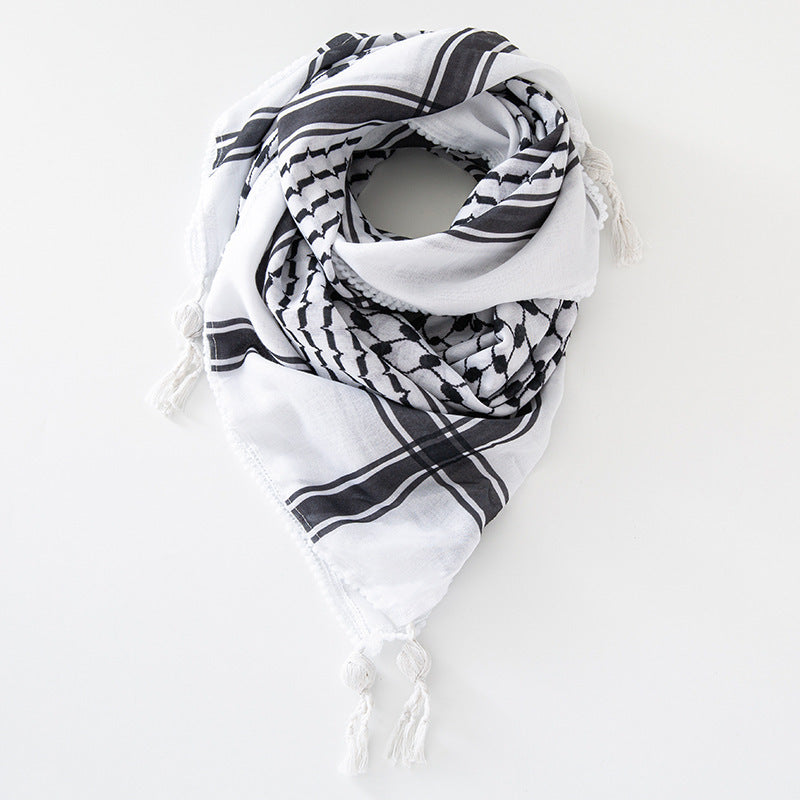 Men's Keffiyeh Jacquard Warp Knitting ce1f0ca2 9da5 42d7 847d 7b68eb55154e