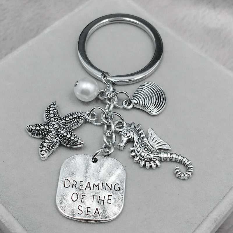 Ocean Dream Keychain Shell Pearl SEA ce245adb 85b0 43c4 8745 ac76846f1b7e