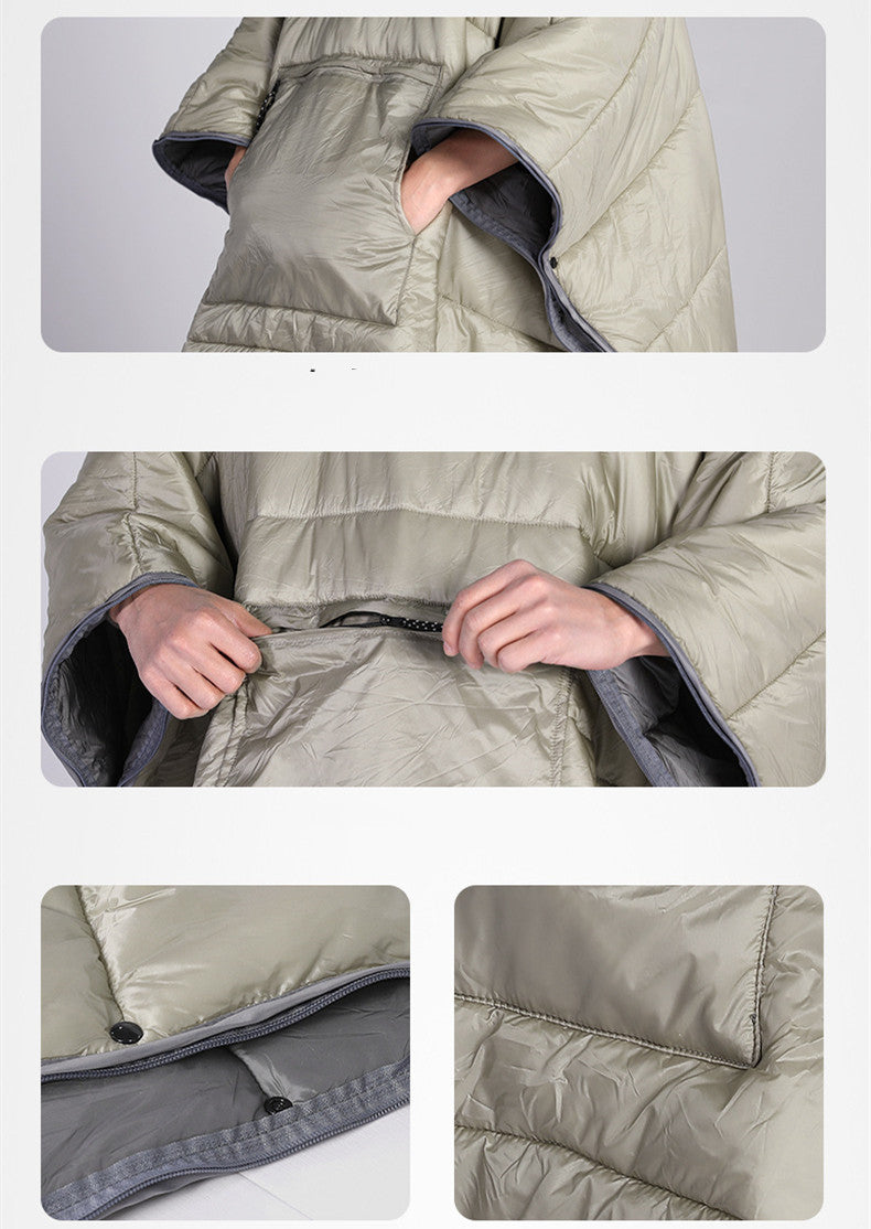 Wearable Cape Adult Sleeping Bag Outdoor ce4507c3 d1fe 445e bbb2 a3cbf17fff0e