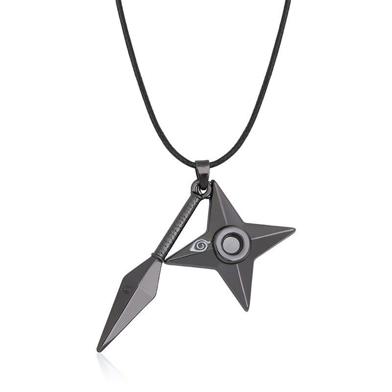 Alloy Japanese Dart Pendant Necklace ce4fb2dc 531b 4f40 ad13 29244501863c