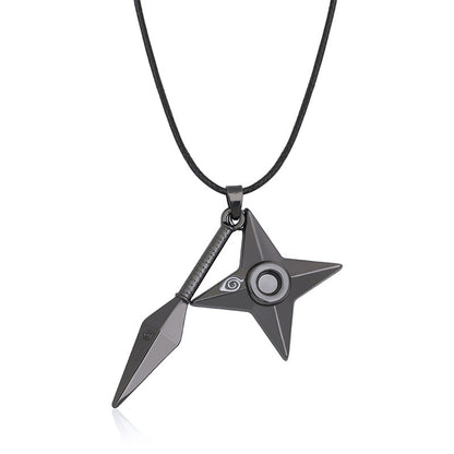 Alloy Japanese Dart Pendant Necklace ce4fb2dc 531b 4f40 ad13 29244501863c