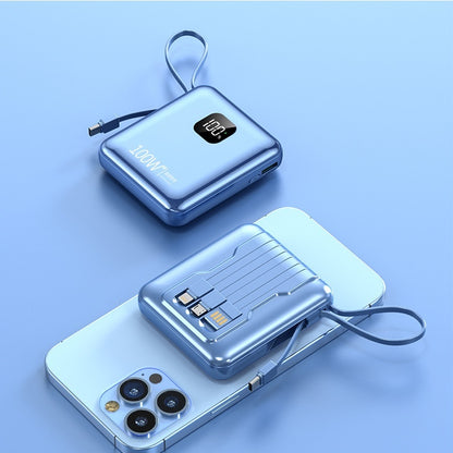 Mini-portable With Cable 20000 MA Power Bank PD225W Mobile Power Supply - 图片 7