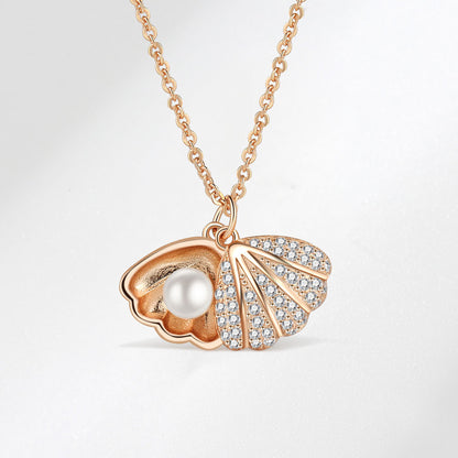 Shell-shaped Artificial Pearl Necklace ce58334d 0dc9 4e4f 8a4d 46bd94fa7bca
