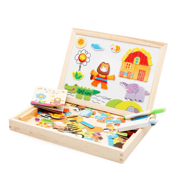 Farm Mania Animal Joypin Double-sided Drawing Board Three-dimensional Magnetic Puzzle ce6365d2 c925 4268 b691 7f7dde2c4093