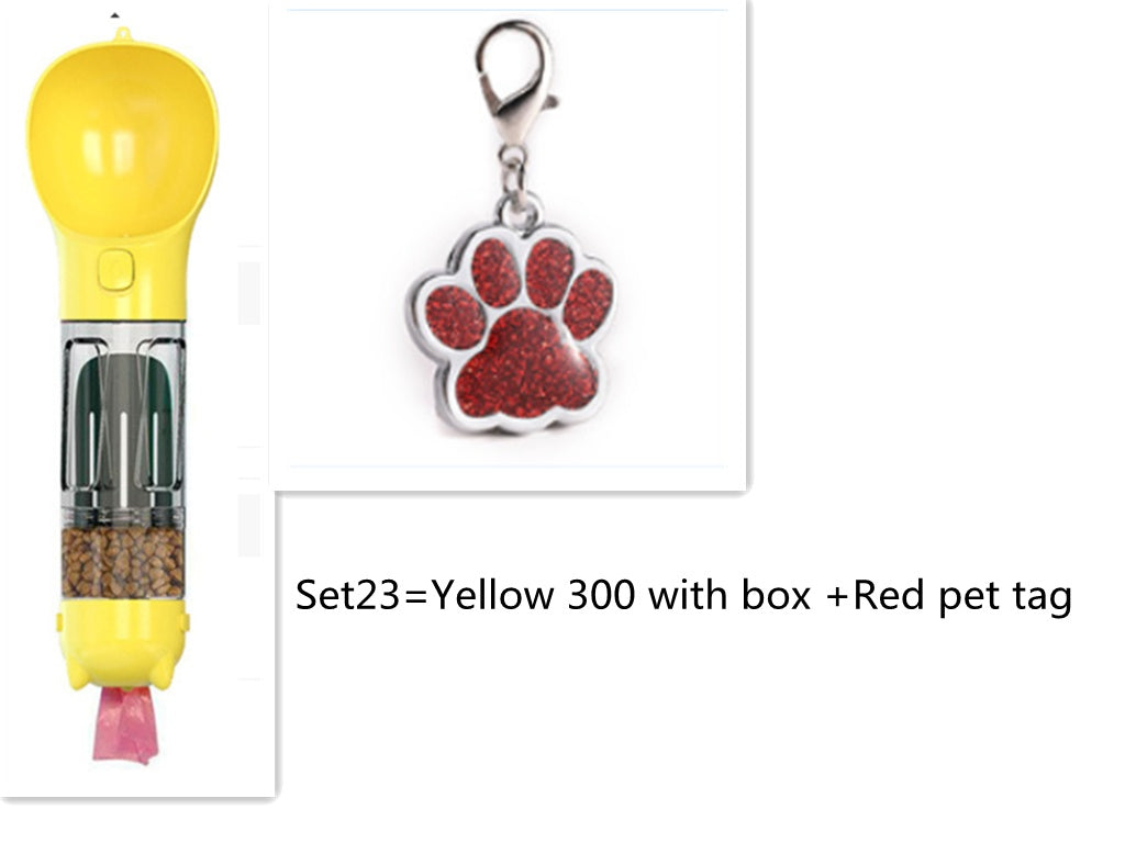 Pet multifunctional water cup Going with the dog ce7ab385 b4cd 4e97 9899 a97b9f6aebb7