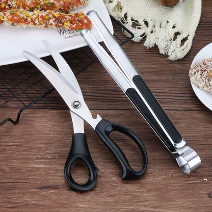 New Korean BBQ Scissors Clip Tool Set ce840b7b cf65 4c17 ad67 a9f8a7630dbf