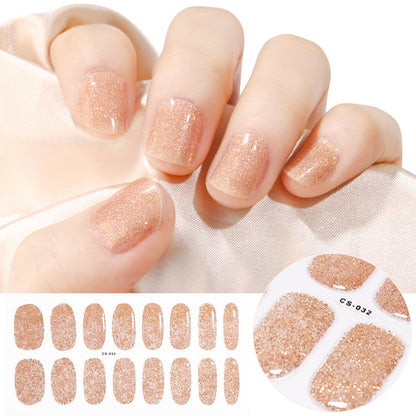 Gel Second Generation Phototherapy Semi-curing Nail Sticker ce931dd2 a0ce 4a82 9a0e 80ec40444e5c