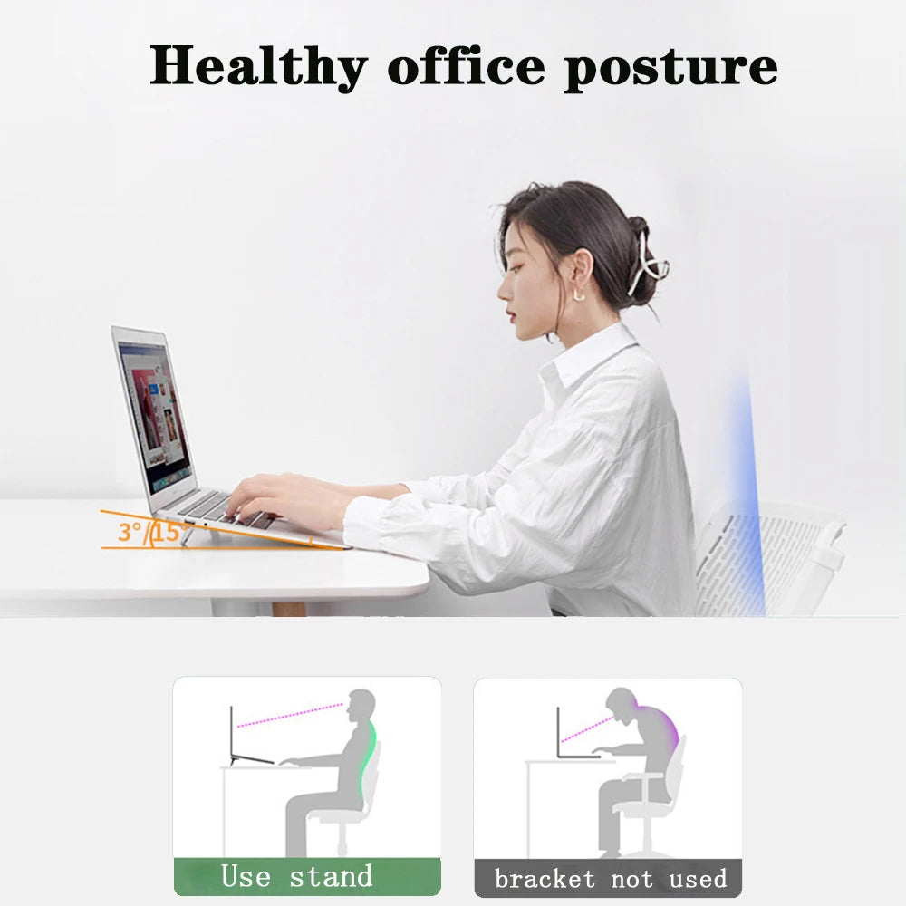 Zinc Alloy Metal Laptop Invisible Stand