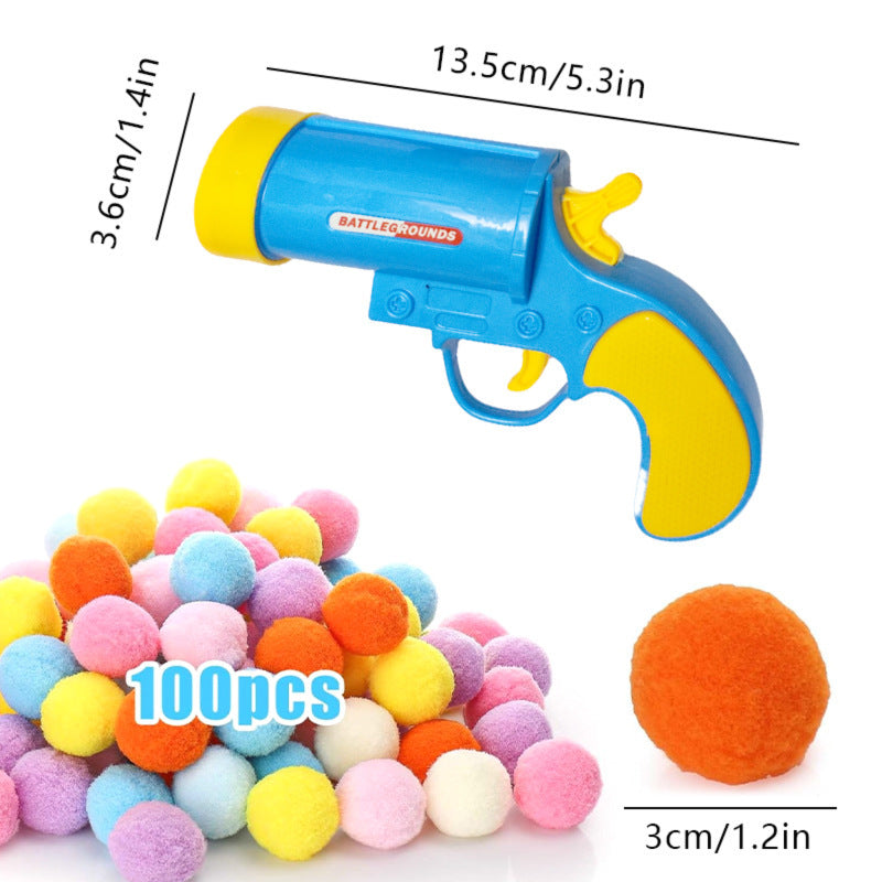 Cat Toy Pompons Gun Mute Ball cea205db 7142 4d40 8d13 d26c7880e906