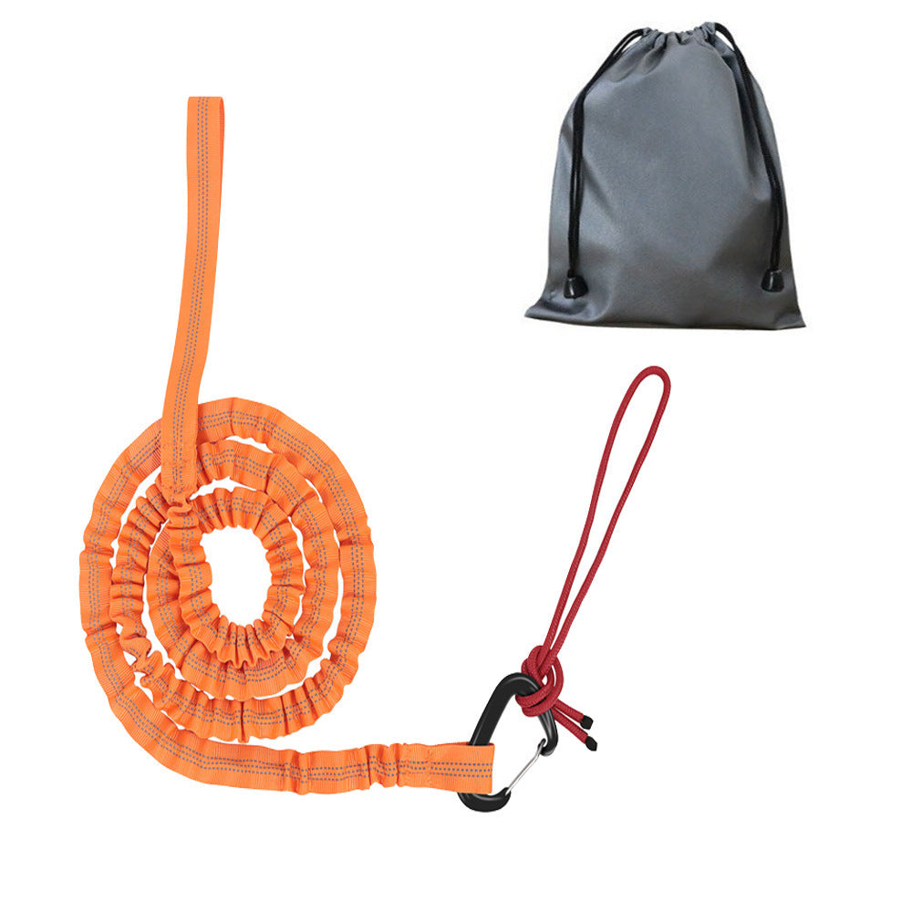 Bicycle Traction Mountain Bike Parent-child Pull Portable Trailer Rope ceb2ebcf 1acf 40a7 9b68 5ddae38b68f4