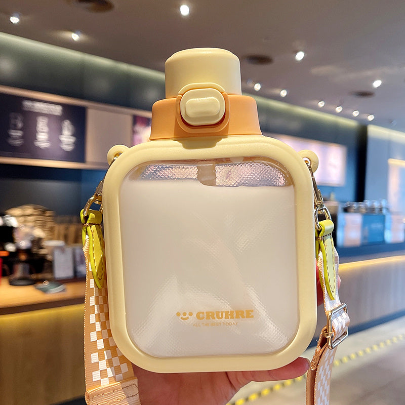Fashion Portable Plastic Cup With Straw cf0e57bd 6f97 4027 ac6c f5e060822674