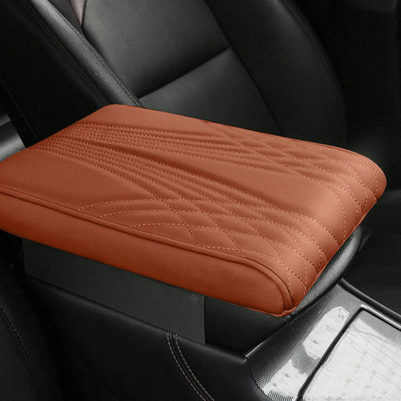Four Seasons Universal Automobile Armrest Box Cover Heightening Insole Car Memory Foam Armrest Box Mat cf43c7a0 037d 4fb5 b24