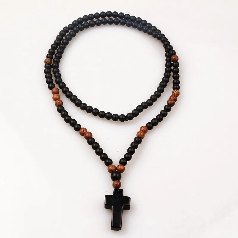 Volcano Stone Men's Tiger Eye Necklace cf4535e8 00a9 4caf 85cc a06df017c62c