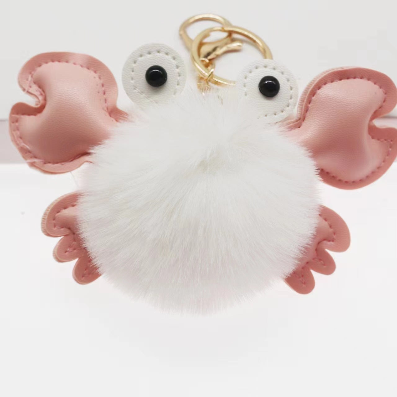 Cartoon Cute Crab Keychain Pendant cf498cf0 140f 48d5 942b 8a21d8cb42f3