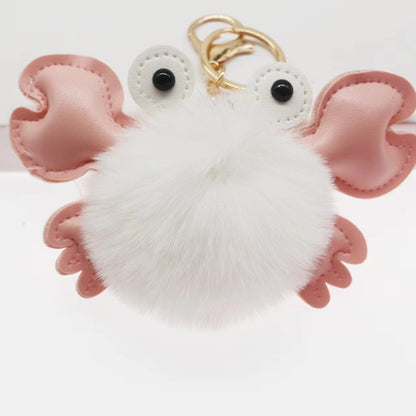 Cartoon Cute Crab Keychain Pendant cf498cf0 140f 48d5 942b 8a21d8cb42f3