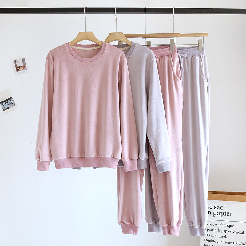 Couple Pajamas Loungewear Can Wear Outside cf4e59fb da80 4c37 a85b e839ffcfd8b8