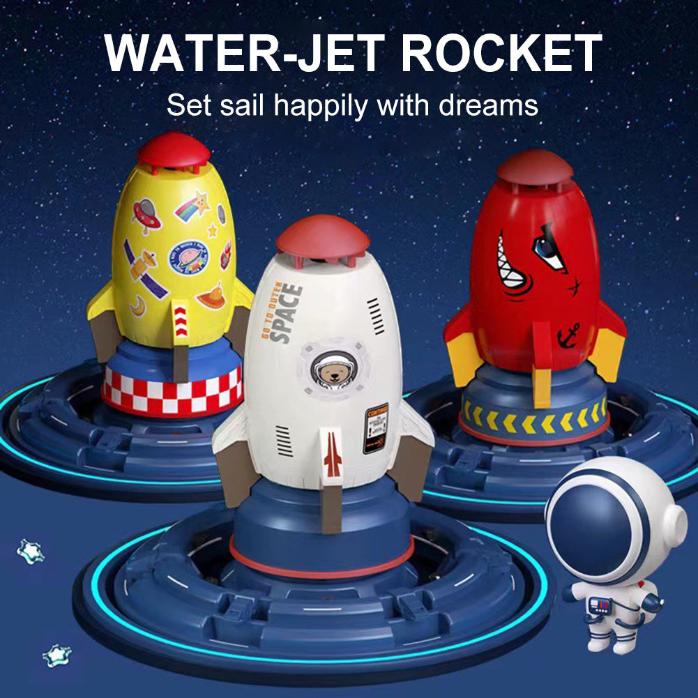 Rocket Launcher Toys Outdoor Rocket Water Pressure Lift Sprinkler Toy Fun Interaction In Garden Lawn Water Spray Toys For Kid