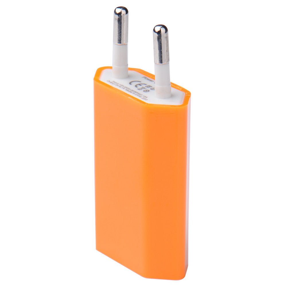 European Standard Mobile Phone Charging Head Single Port Usb Flat Charger Plug - 图片 5