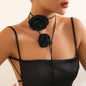 Lace-up Vintage Necklace Rose Dinner Collar Accessories cf9467ba ea40 4c27 863a 22cede628d26