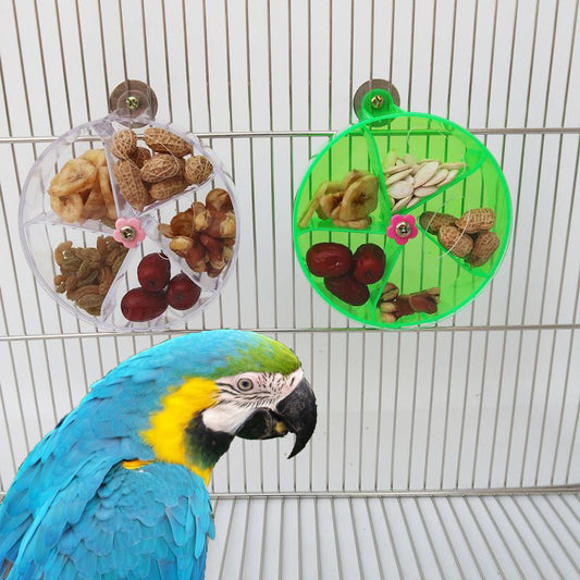 Parrot Supplies Toy Bird Acrylic Foraging Wind Wheel cf9b69b4 cfe2 4b9b b277 cb9e6b49b8ea