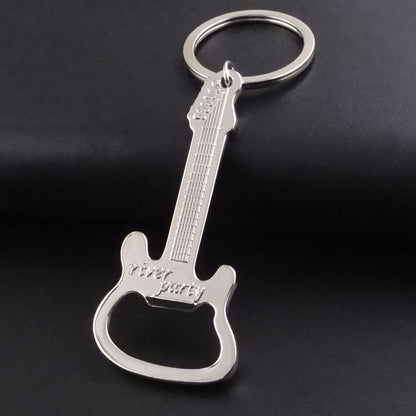 Home Simple Guitar Shaped Bottle Opener Keychain cfa979ec c849 4f9e a059 6f28514d72cc