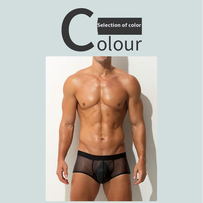 Underwear Men's Boxers Ultra-thin Transparent Ice Silk Low Waist Sexy cfb2b529 789c 42cc 890d 91ed9b49bb85