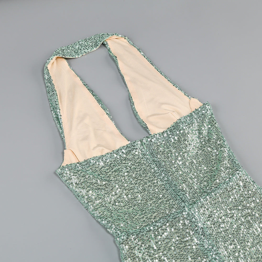 Split Sparkling Sequin Slimming Ball Evening Dress cfb98a50 c554 417b 87f7 32c5506f063b