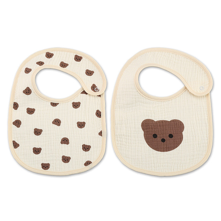 Thin Kids' Bib Pure Cotton Waterproof Gauze Saliva Towel cfbff80a 52cf 4f1e 8d5b 2dfbb6993869
