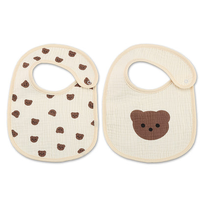 Thin Kids' Bib Pure Cotton Waterproof Gauze Saliva Towel cfbff80a 52cf 4f1e 8d5b 2dfbb6993869