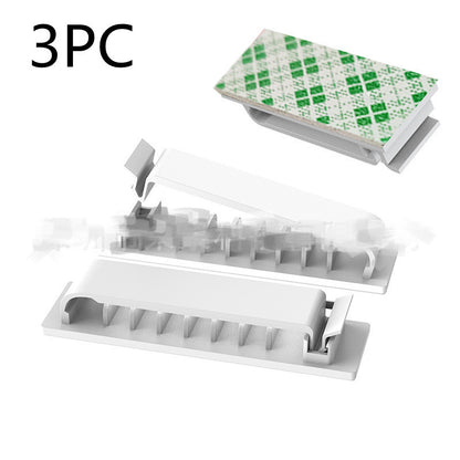 Home Portable Storage Cable Organizer Fixing Clip - 图片 20