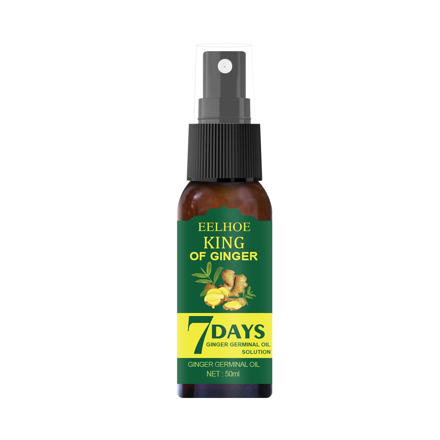 EELHOE Foreign Trade Cross-border Ginger Nutrition Spray Ginger Hair Root Spray Moisturizing Hair Hair Care Spray Spray cfcab