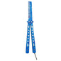 Outdoor Foldable Comb Stainless Steel Practice Training Butterfly Knife Comb Beard Moustache Brushe Salon Hairdressing Hair S