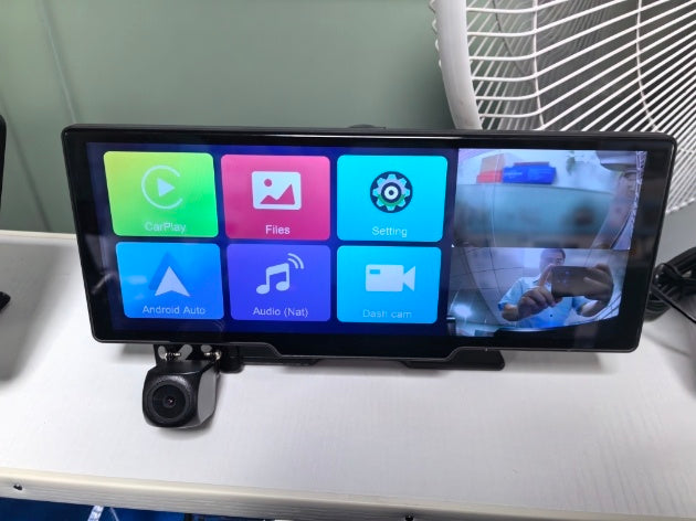 1026-inch Full Touch Screen All-in-one Car Navigation Device Front And Rear Dual Recording HD Recording P Split Screen Display - HD Wireless Product #6