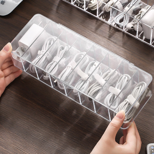 Dust-proof Storage Cable Management Box Hub Organizer Box cff6c40e 1ae8 41c1 945f e8ff5b0d7450
