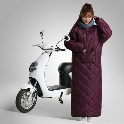 Waterproof Padded And Warm Windbreaker With Handle d00b8c77 0706 4351 8c69 2e1e0f5b1d20