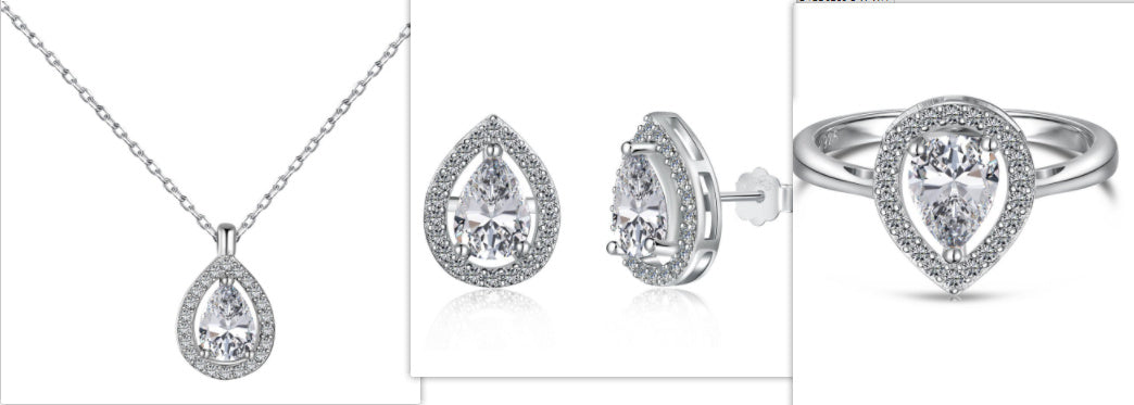 S925 Sterling Silver Jewelry Set d018077c 1271 4c00 9bb4 28622b8e4da6