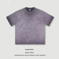 Summer Loose Men's Clothing T-shirt Washed Old