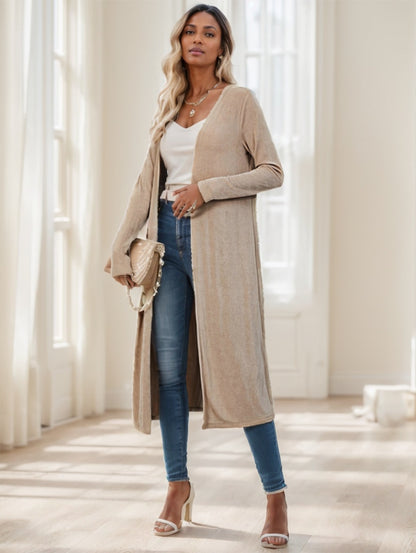 Women's Longline Knitted Cardigan Jacket d03f29e8 cc75 40f7 8d8b 4a59868982bc