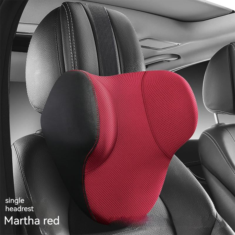 Memory Foam Three-dimensional Hydrophobic Lumbar Support Pillow Oil-proof Light Luxury Comfortable Breathable Car Automotive 
