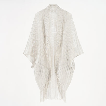 Shawl Gold And Silver Silk Split Shawl Vacation Bikini Blouse d05066b0 0aae 4258 af47 779410f5e065