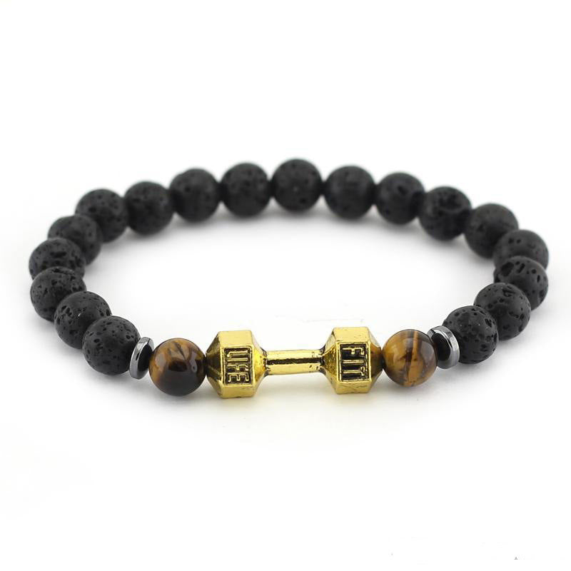 Stretch Volcano Dumbbell Men's Bracelet d05b47d1 61fc 440d 9229 a0ae9091fa4b